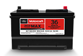 Motorcraft® Tested Tough® MAX Batteries, starting at $149.95 MSRP,